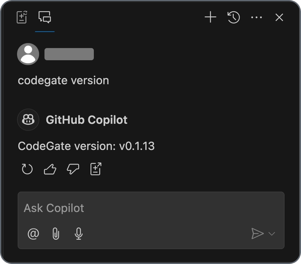 Verify Copilot integration